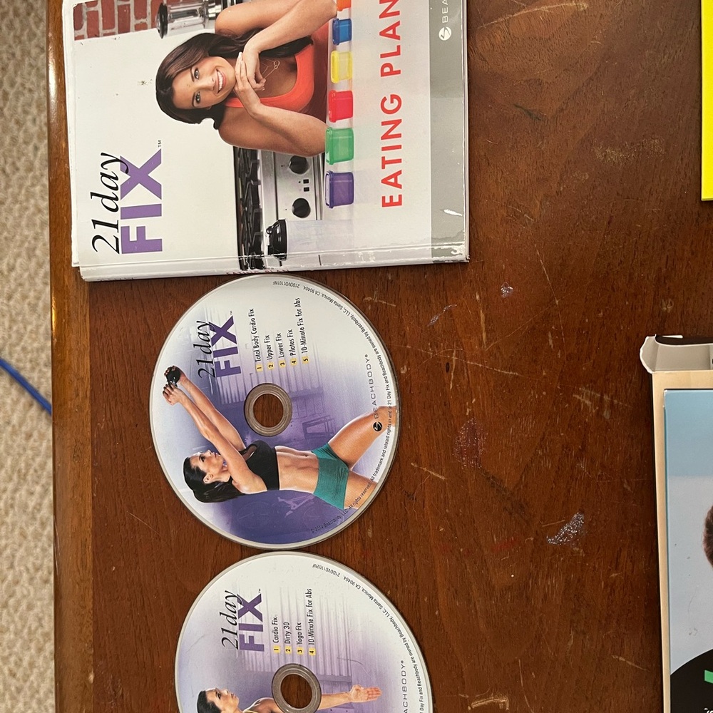 Beachbody 21 Day Fix Fitness DVD Set with Eating Plan
